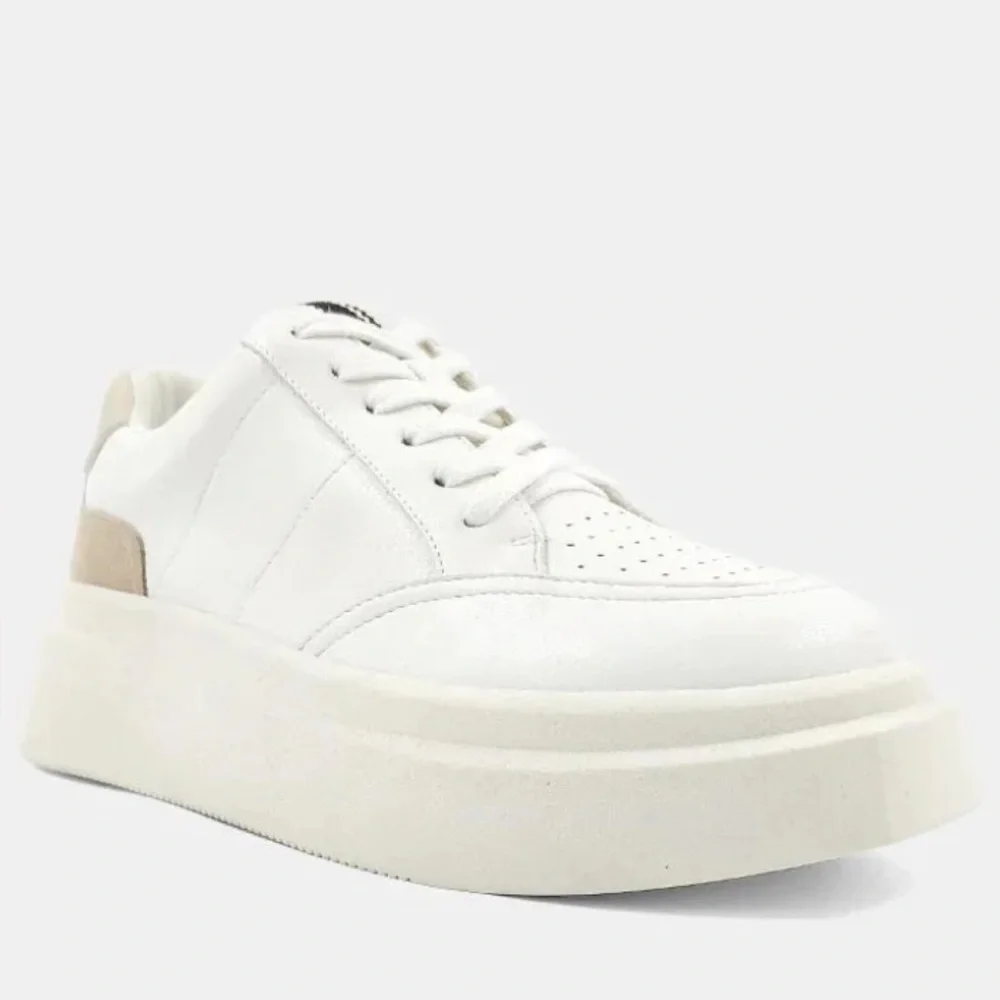 ShuShop Skylar Neutral Sneakers with Chunky Soles